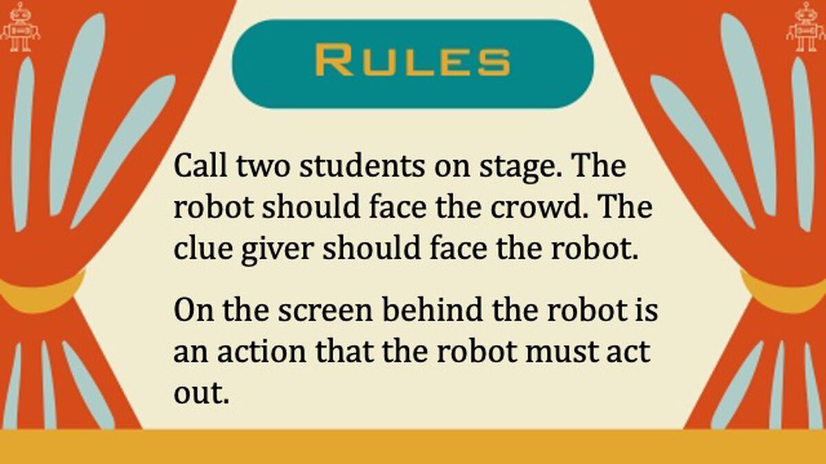 Robot Charades image number null